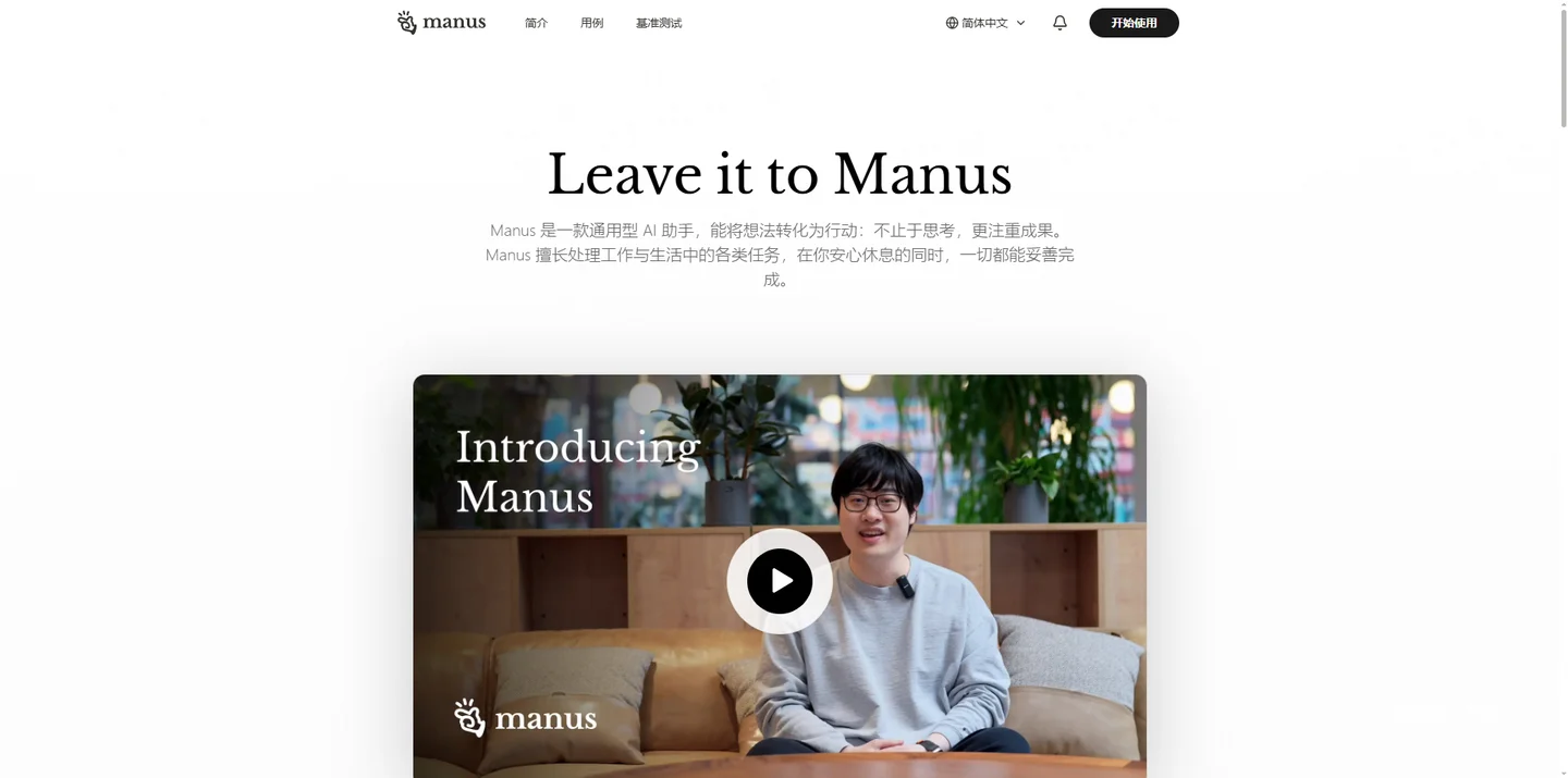 Manus AI 智能体